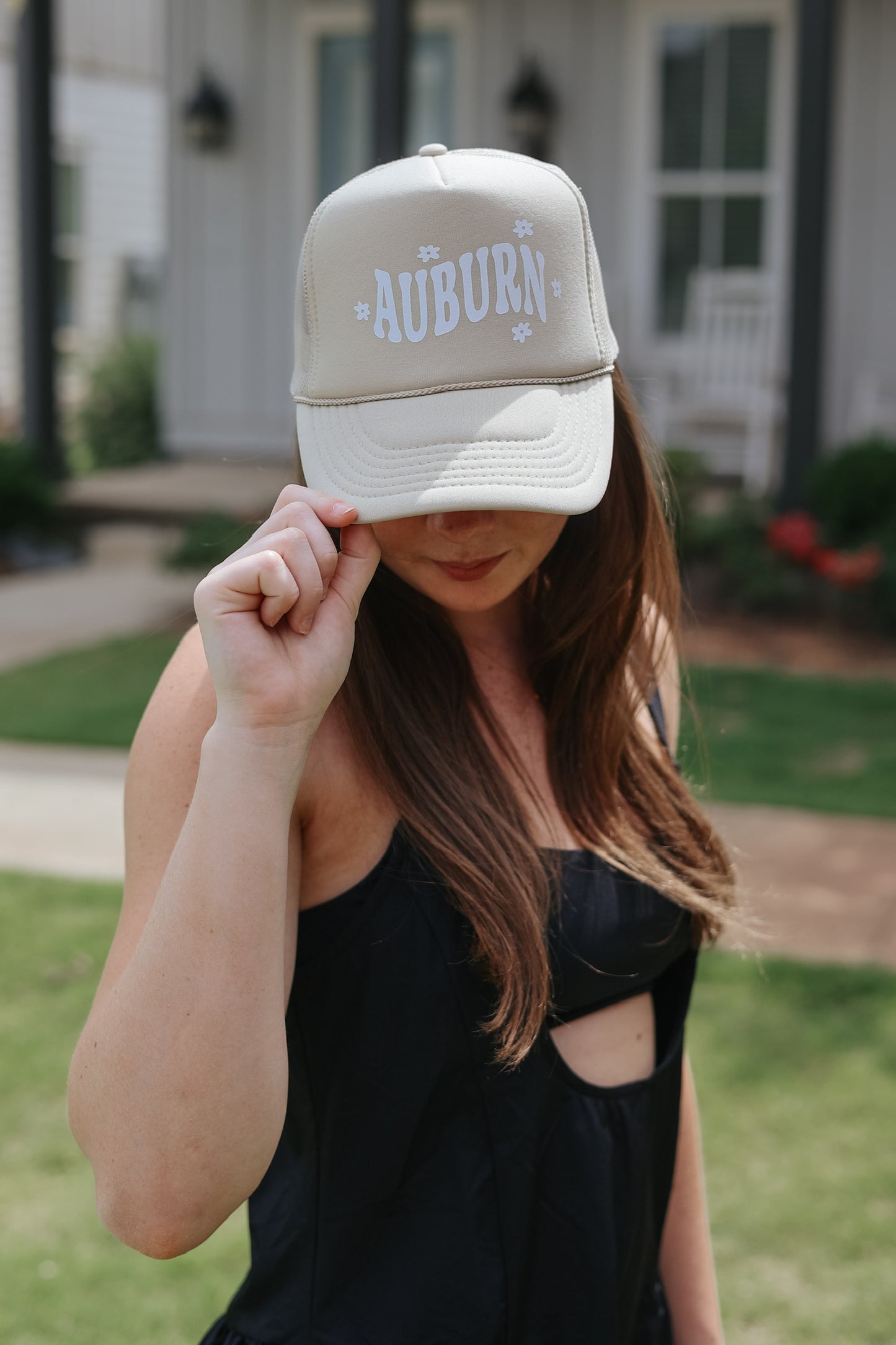 Auburn Flowers Hat