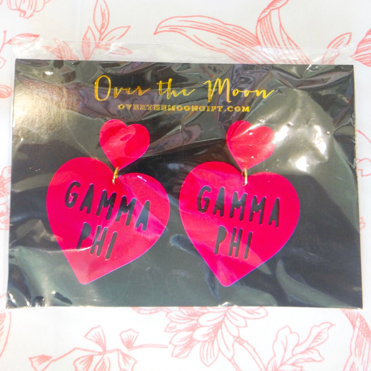 Sorority Heart Earrings