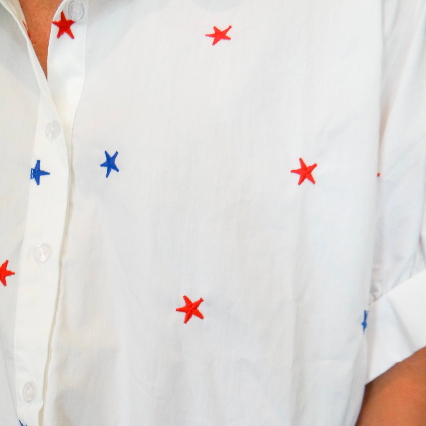 All American Button Up Top