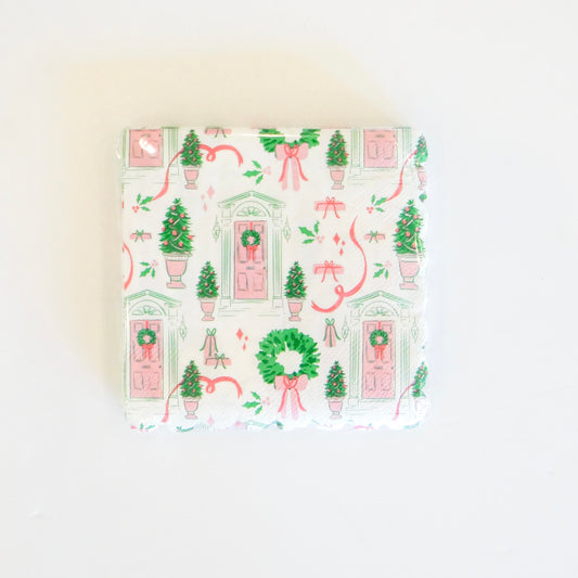 Home for Christmas Cocktail Napkins