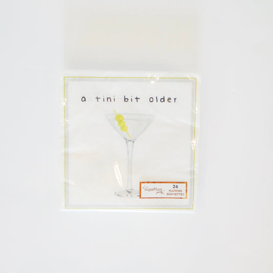 A Tini Bit Older Cocktail Napkins