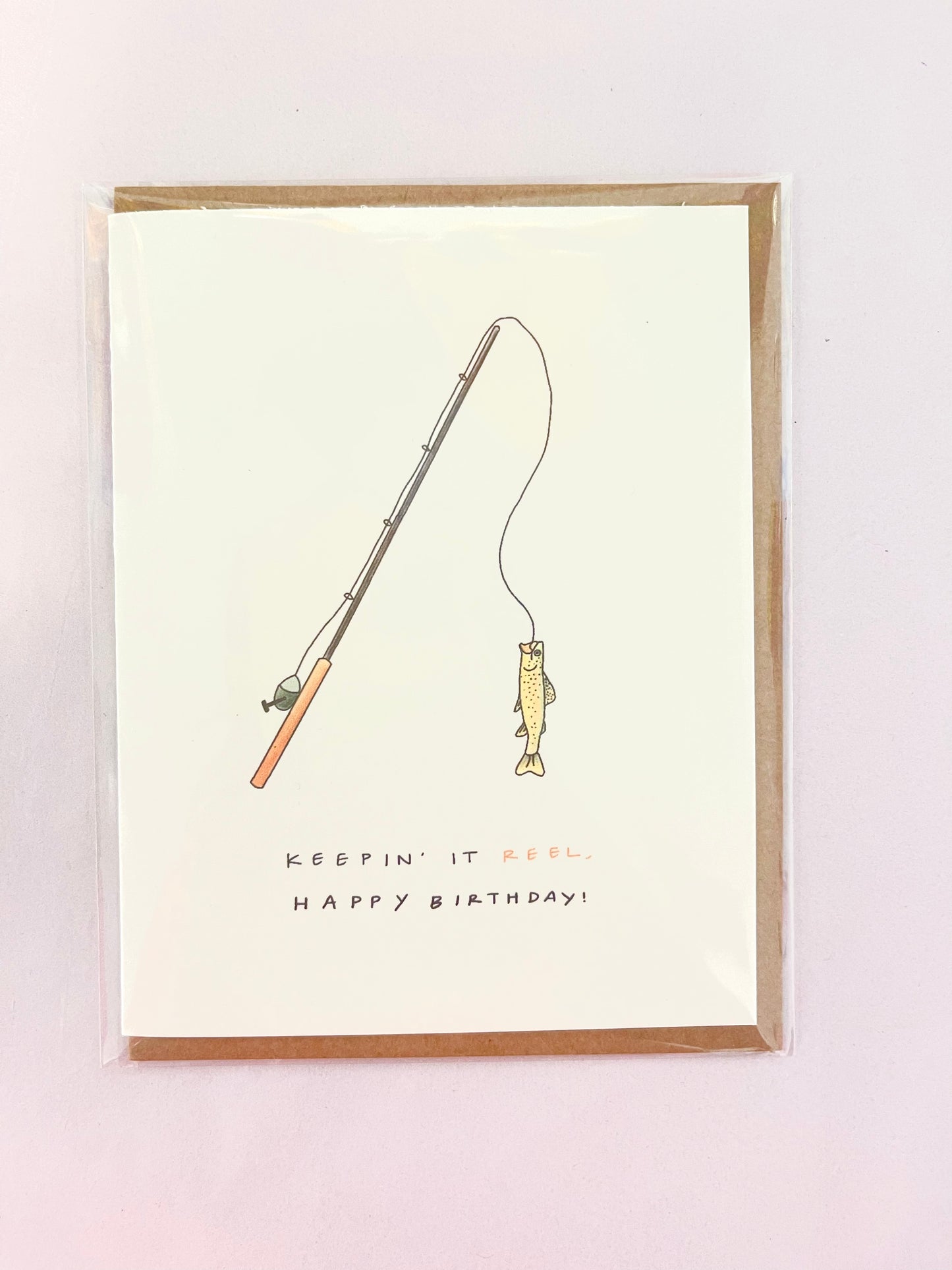 Keepin' It Reel Birthday Card
