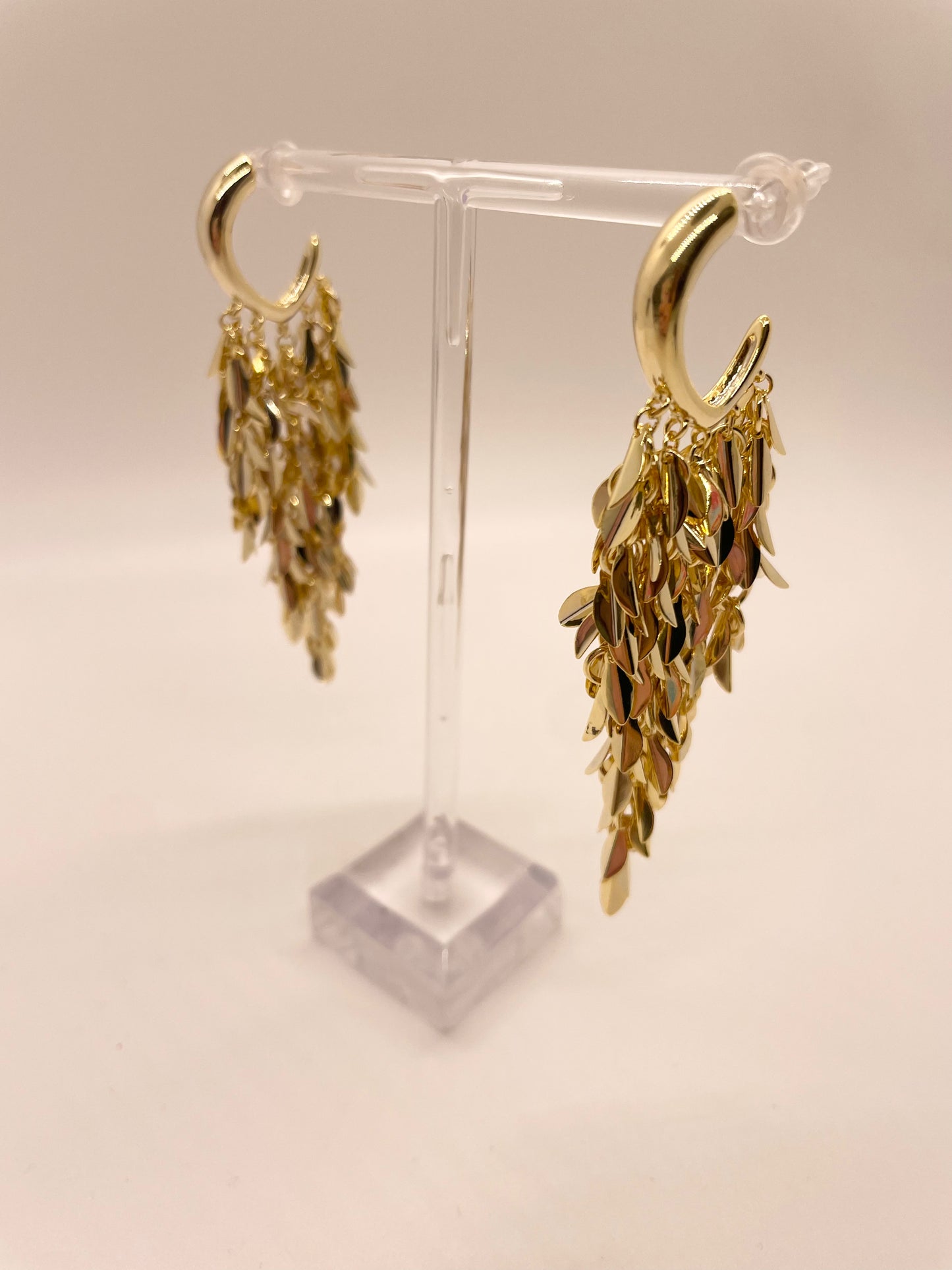Gold Statement Earrings