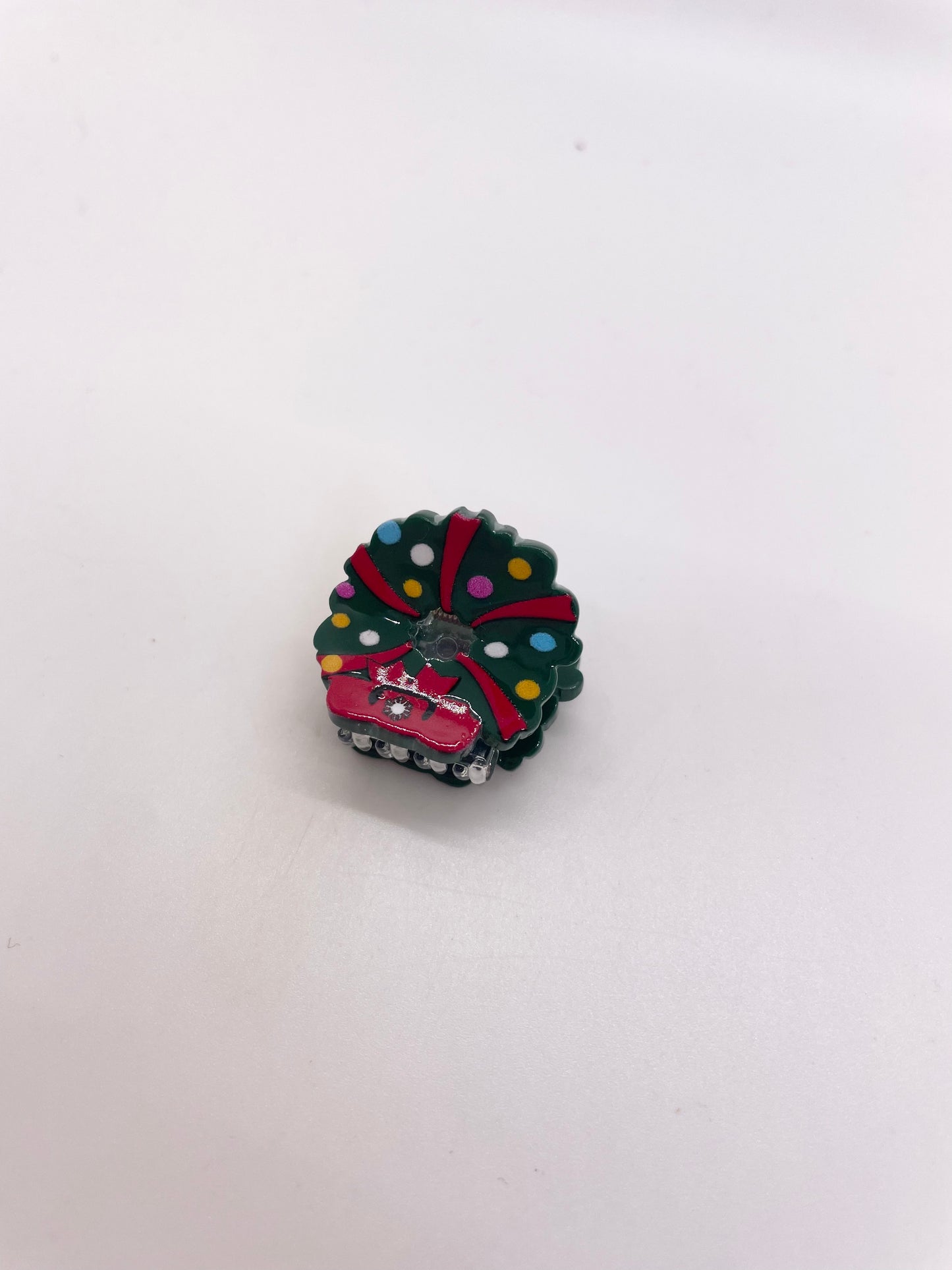 Christmas Mini Hair Claw Clips