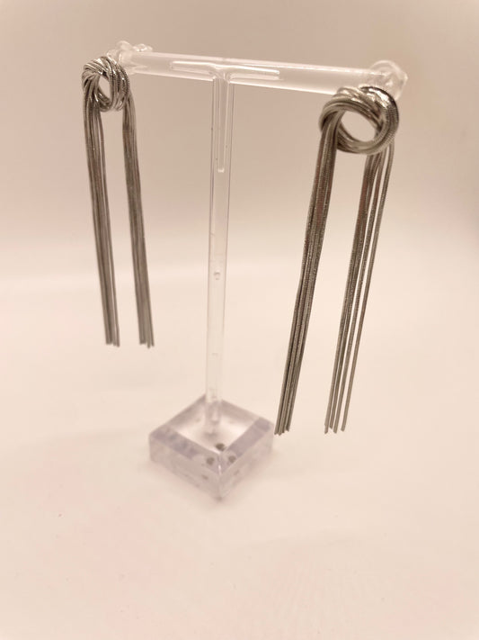 Circle Statement Earrings