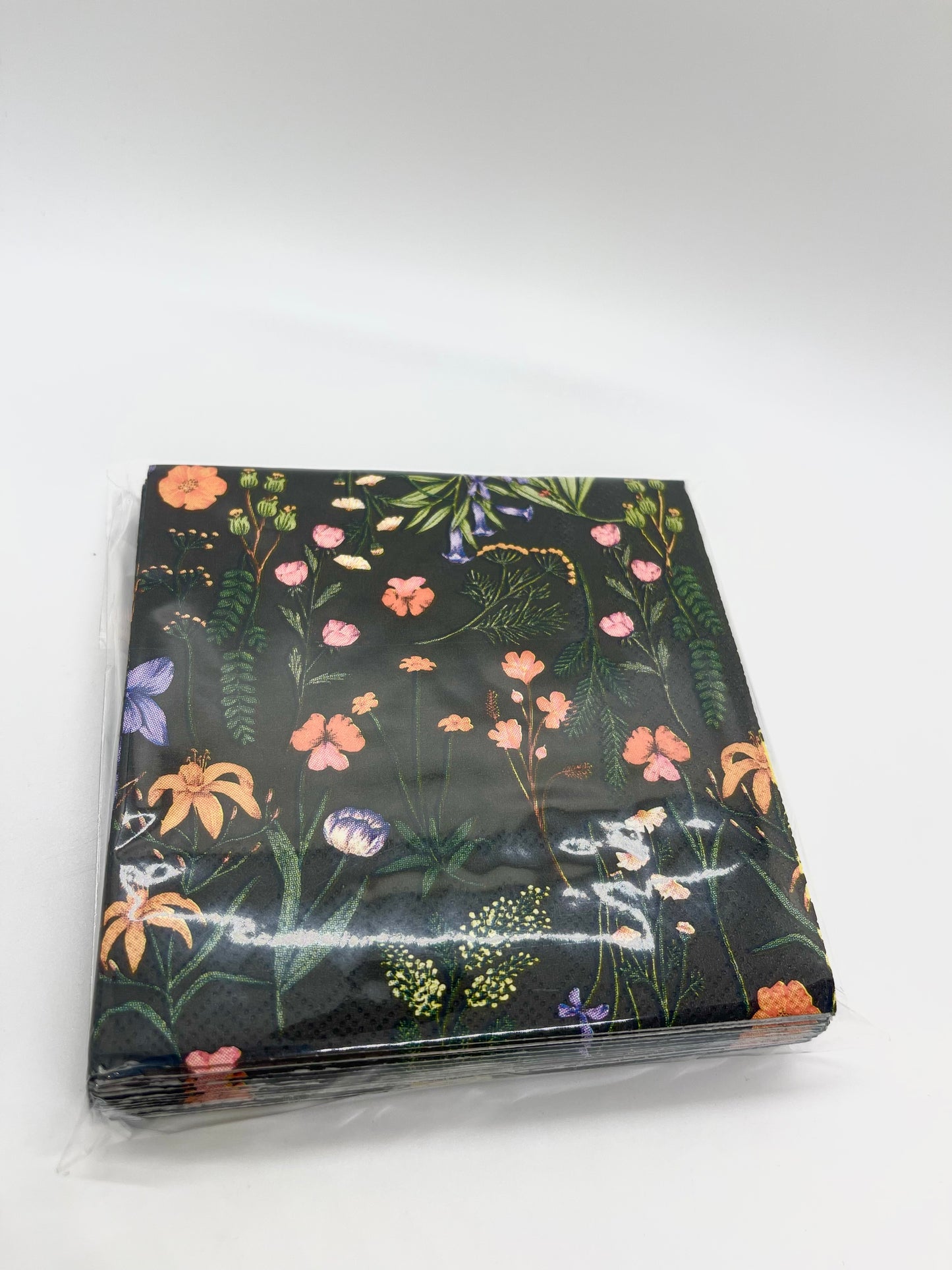 Boho Flowers Cocktail Napkins