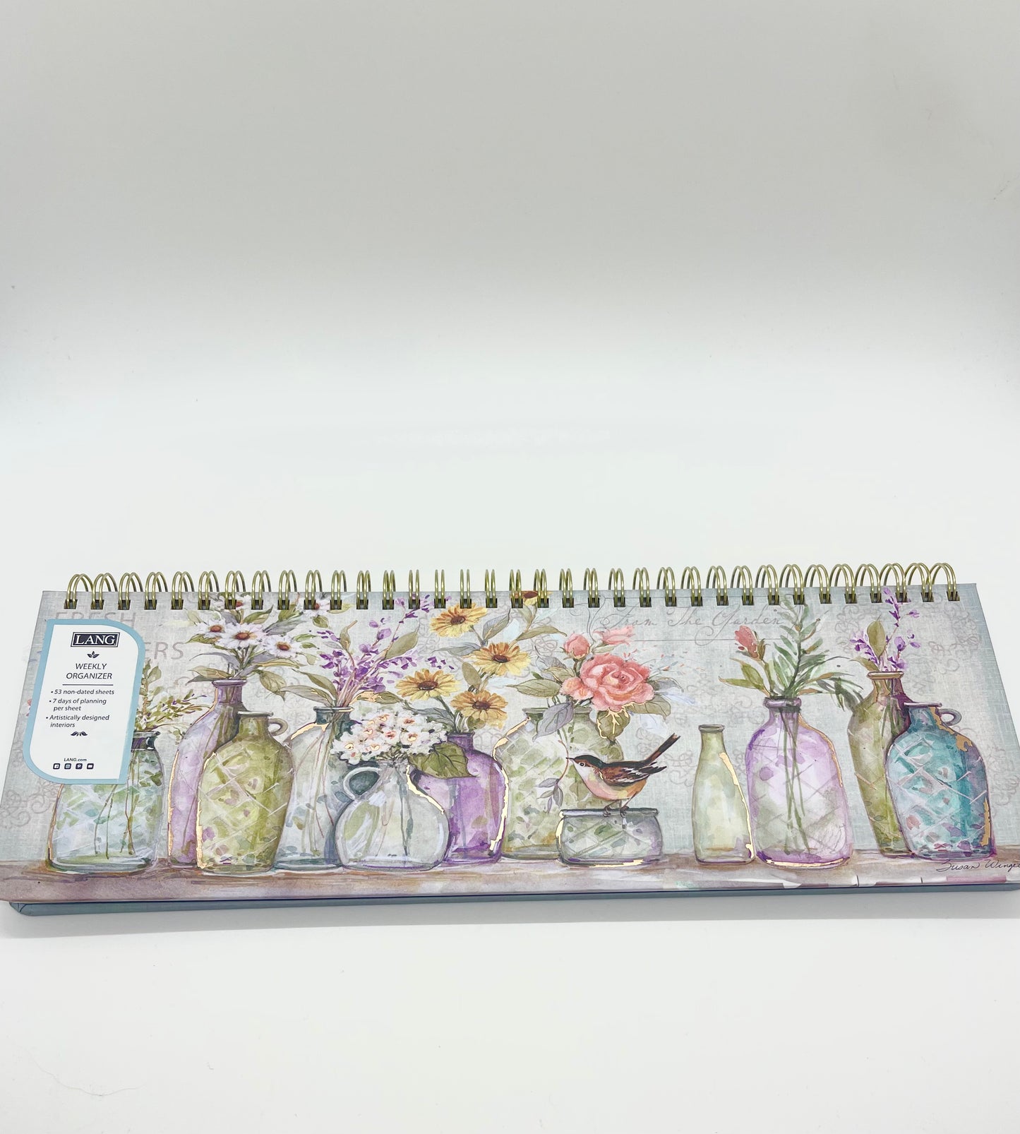 Floral Weekly Organizer