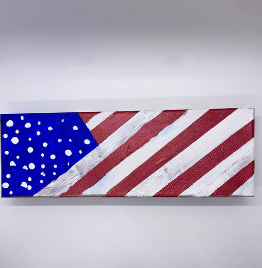 4 x 12 American Flag Artwork
