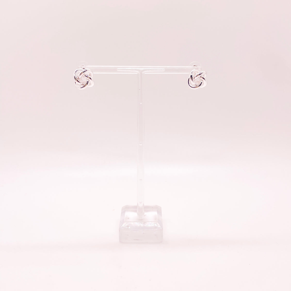 Earring of the Week - Silver Knot Studs