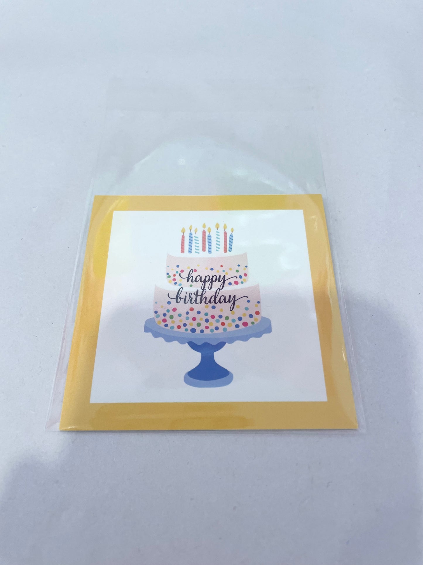 Birthday Cake Mini Card