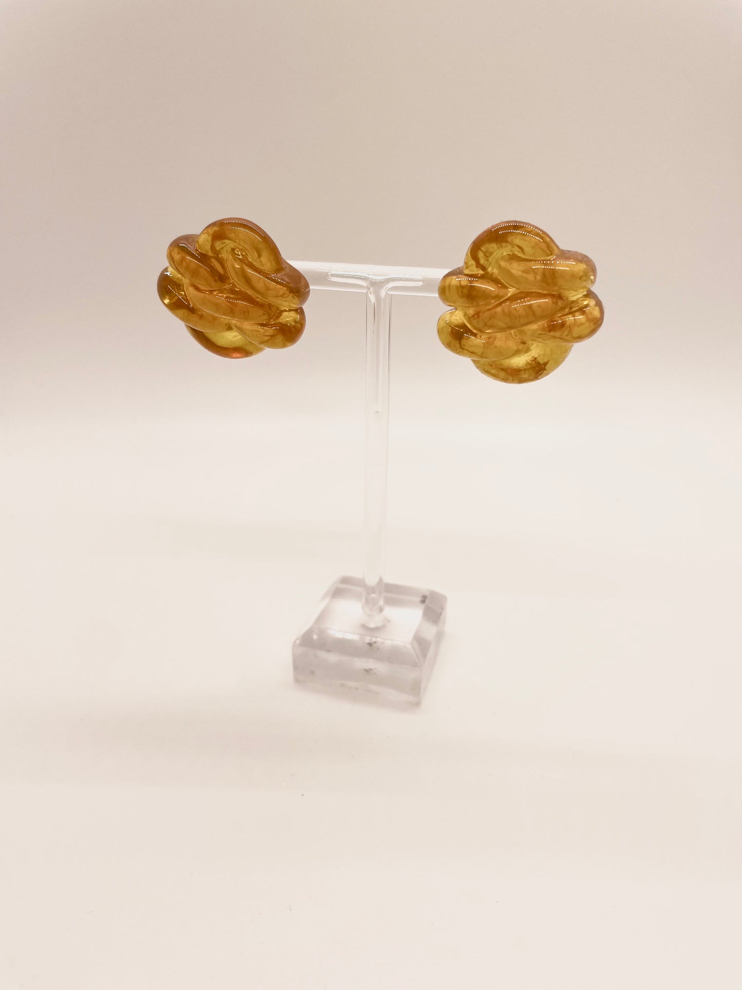 Caramel Knot Earrings