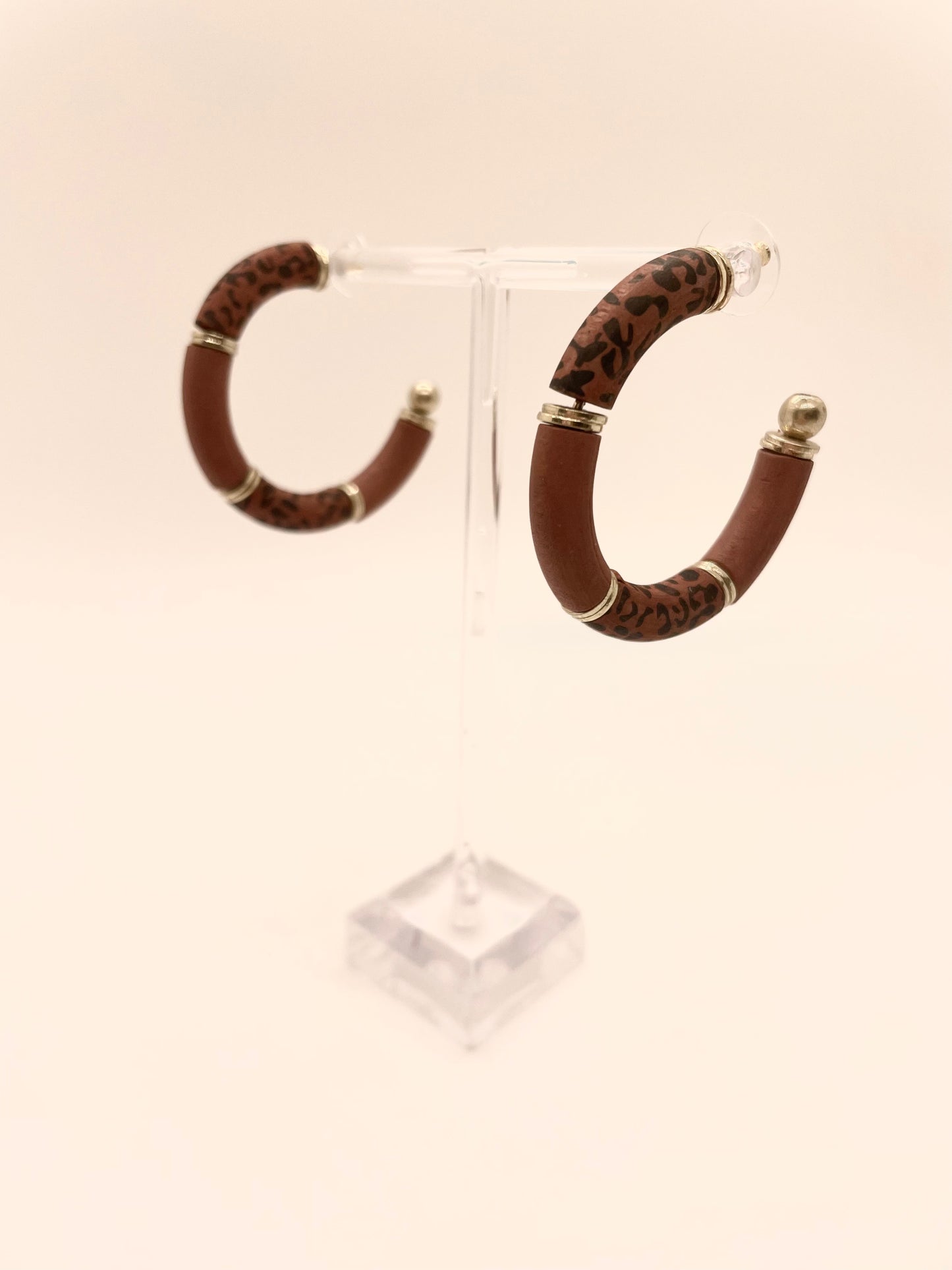 Brown Wooden Hoops