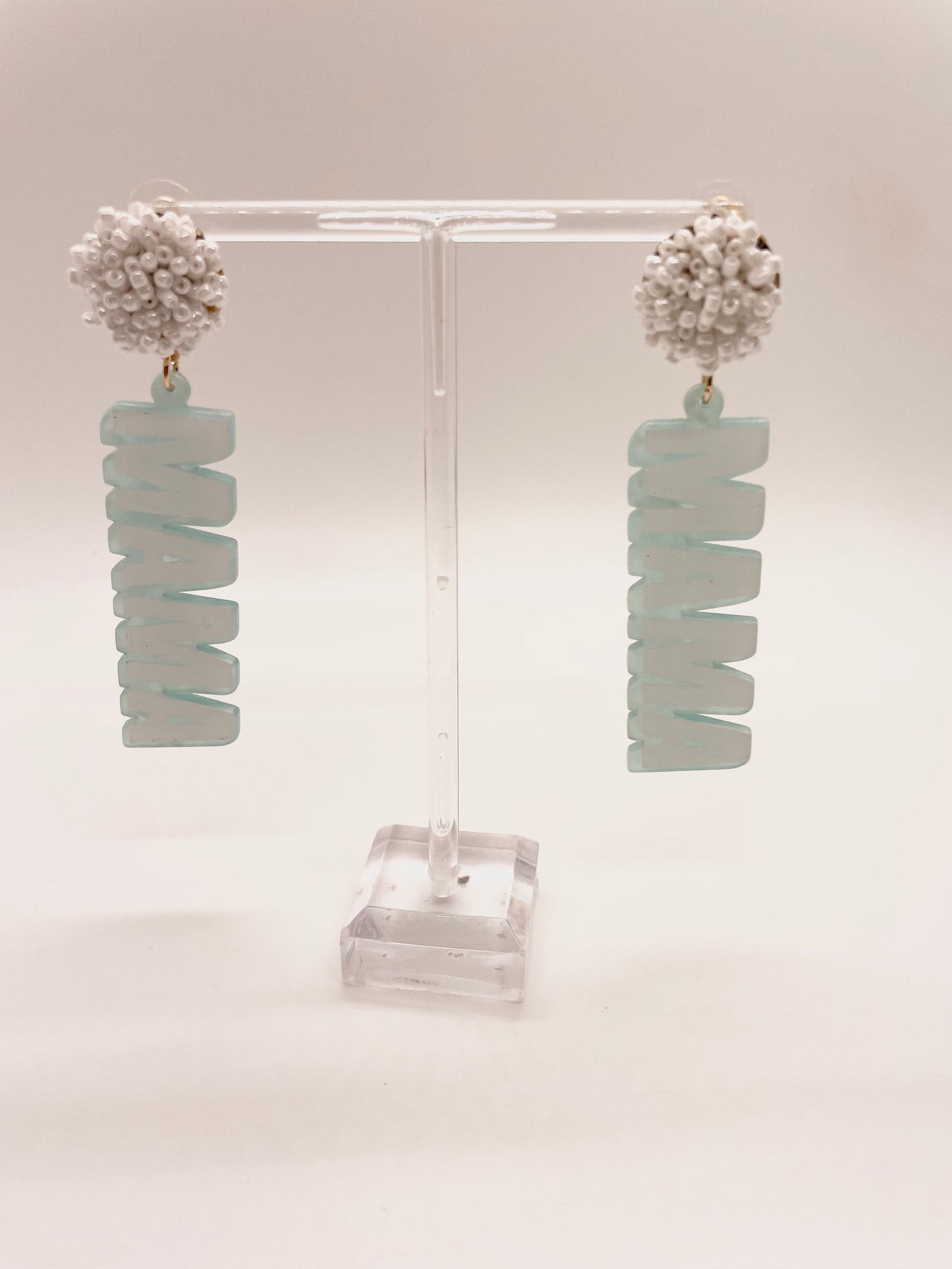 Blue Mama Drop Earrings