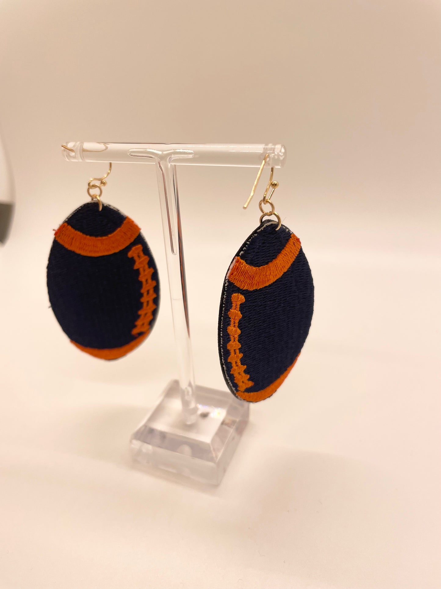 Football Drop Earring