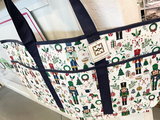Traditional Nutcracker Open Tote