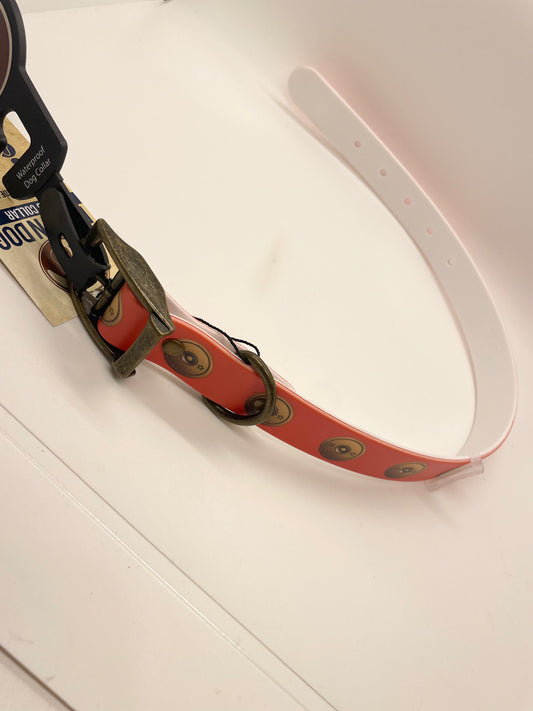 Brown Dog 12 Gauge Orange Dog Collar