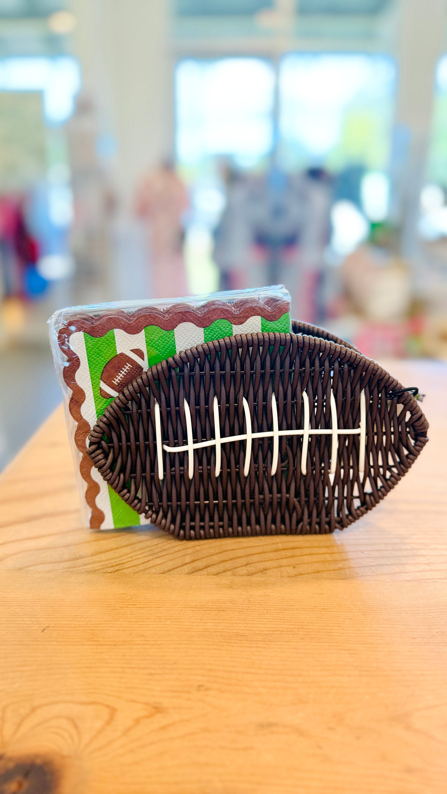 Football Napkin Holder
