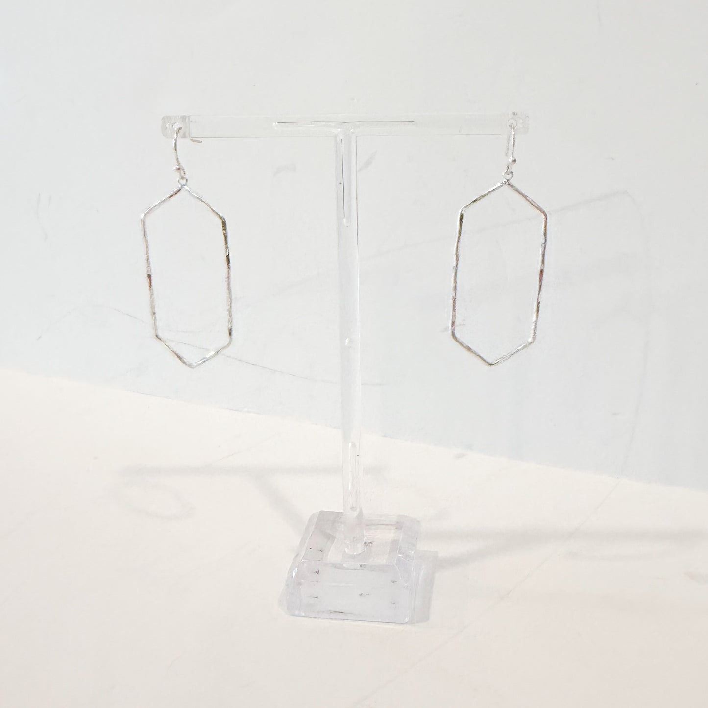 Silver Geometric Earrings