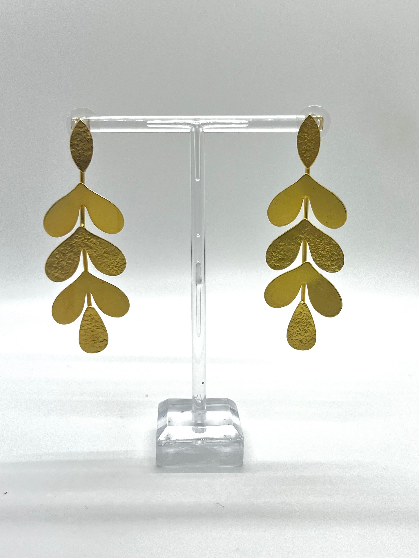 Golden Leaf Earrings