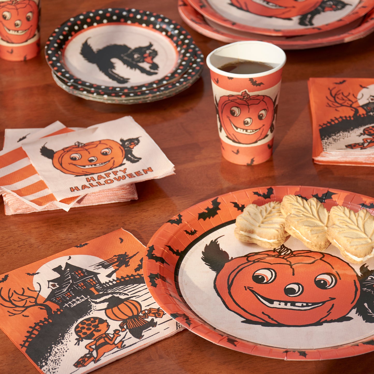 Vintage Halloween Cups