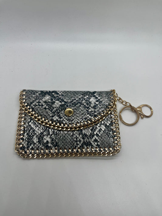 Snakeskin Wallet Keychain