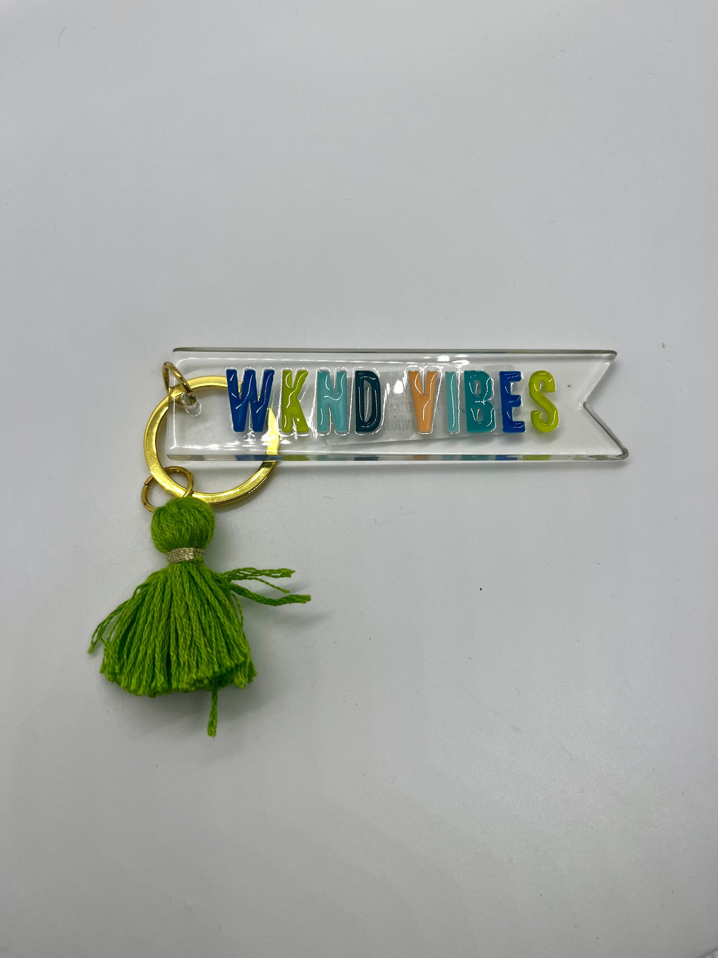 Weekend Vibes Keychain