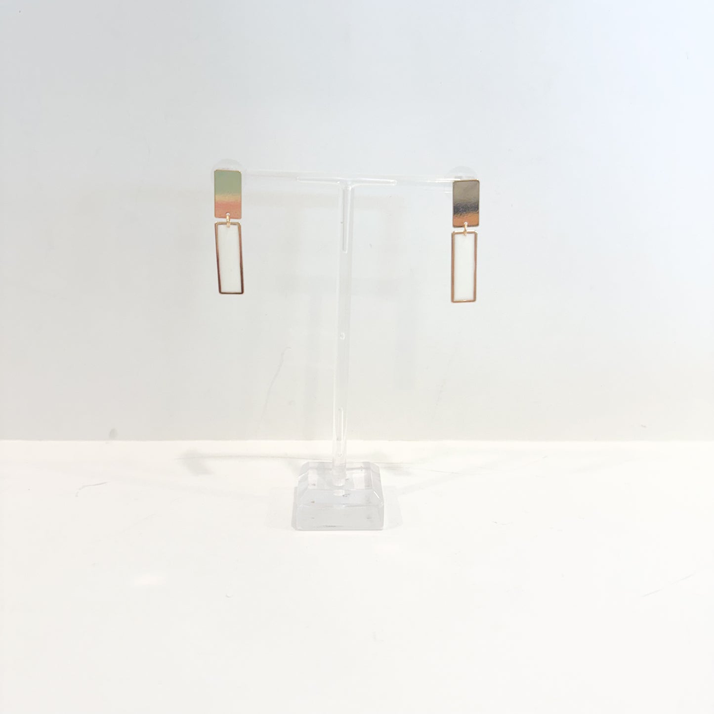 Double Bar Drop Earrings