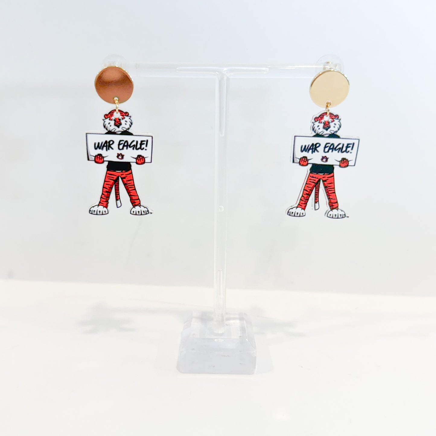 AU War Eagle Aubie Earrings