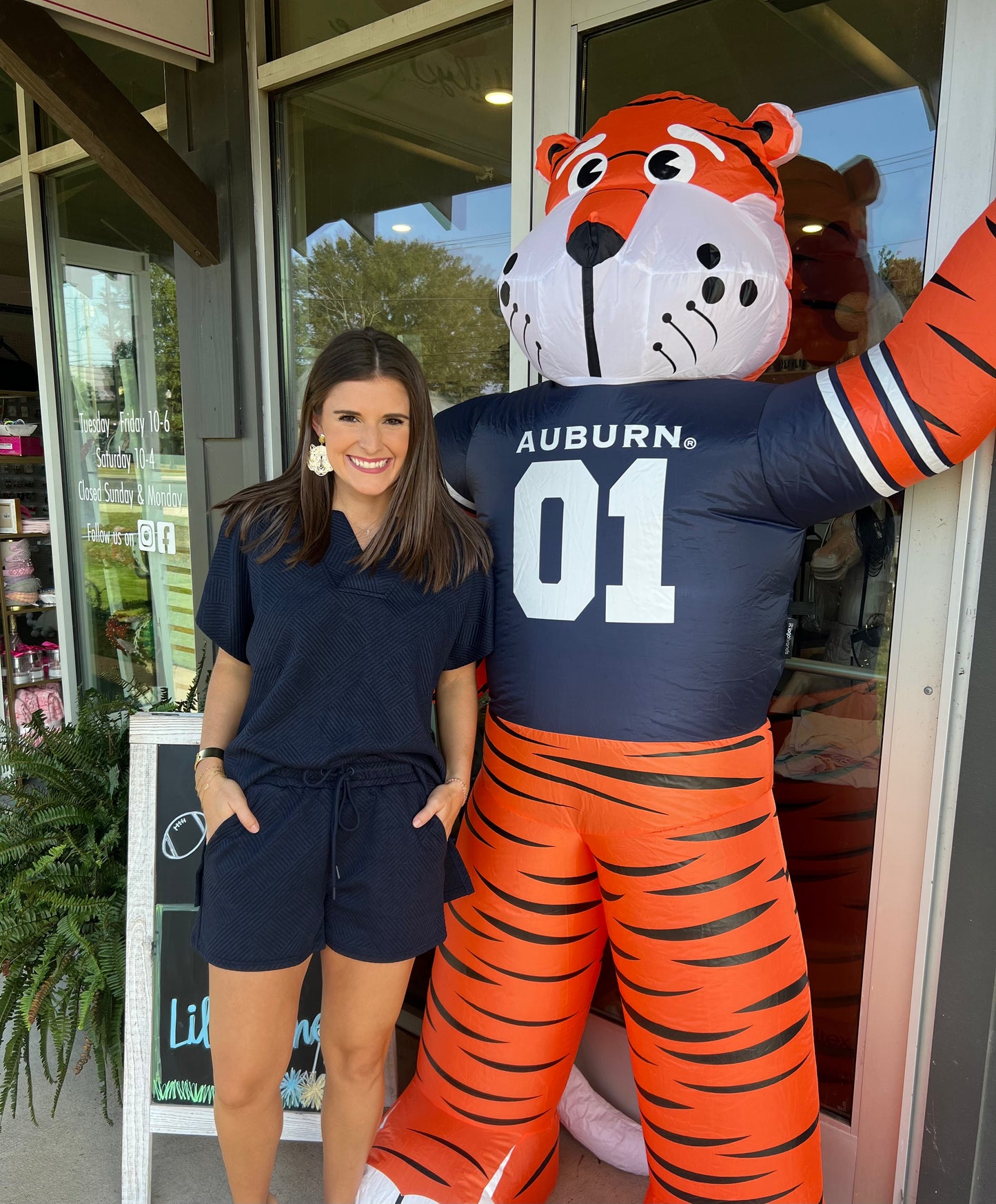 Navy Textured Soft Shorts