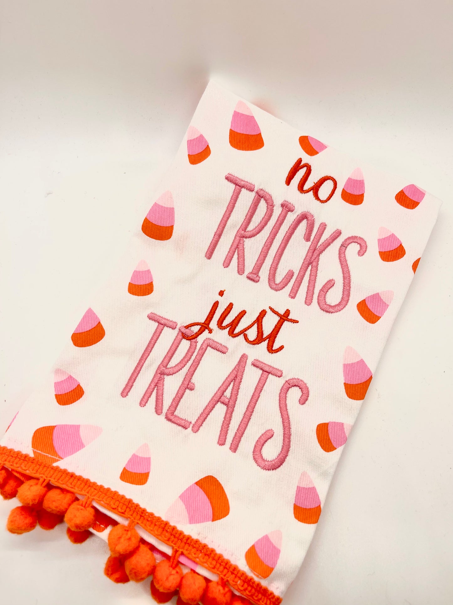 No Tricks Just Treats Hand Towel