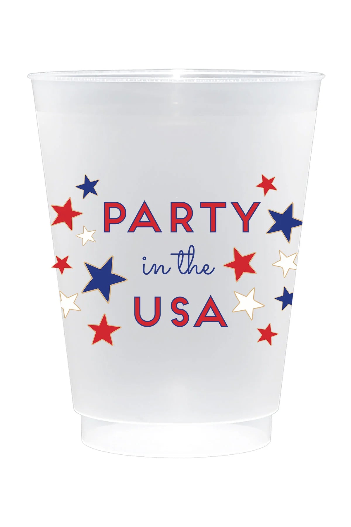 Canvas Shatterproof Frost Flex Plastic Cups