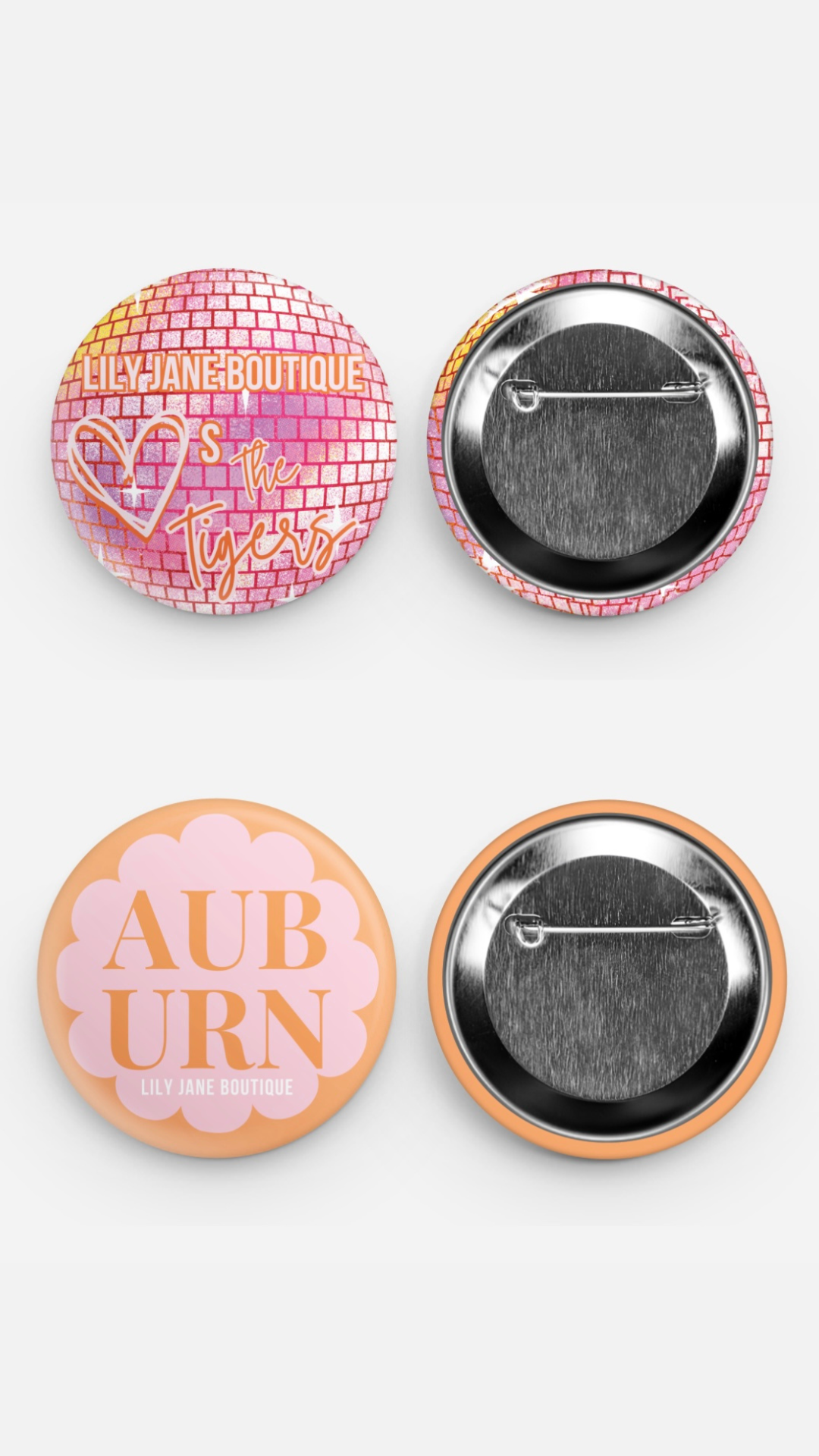 Lily Jane Boutique Gameday Buttons