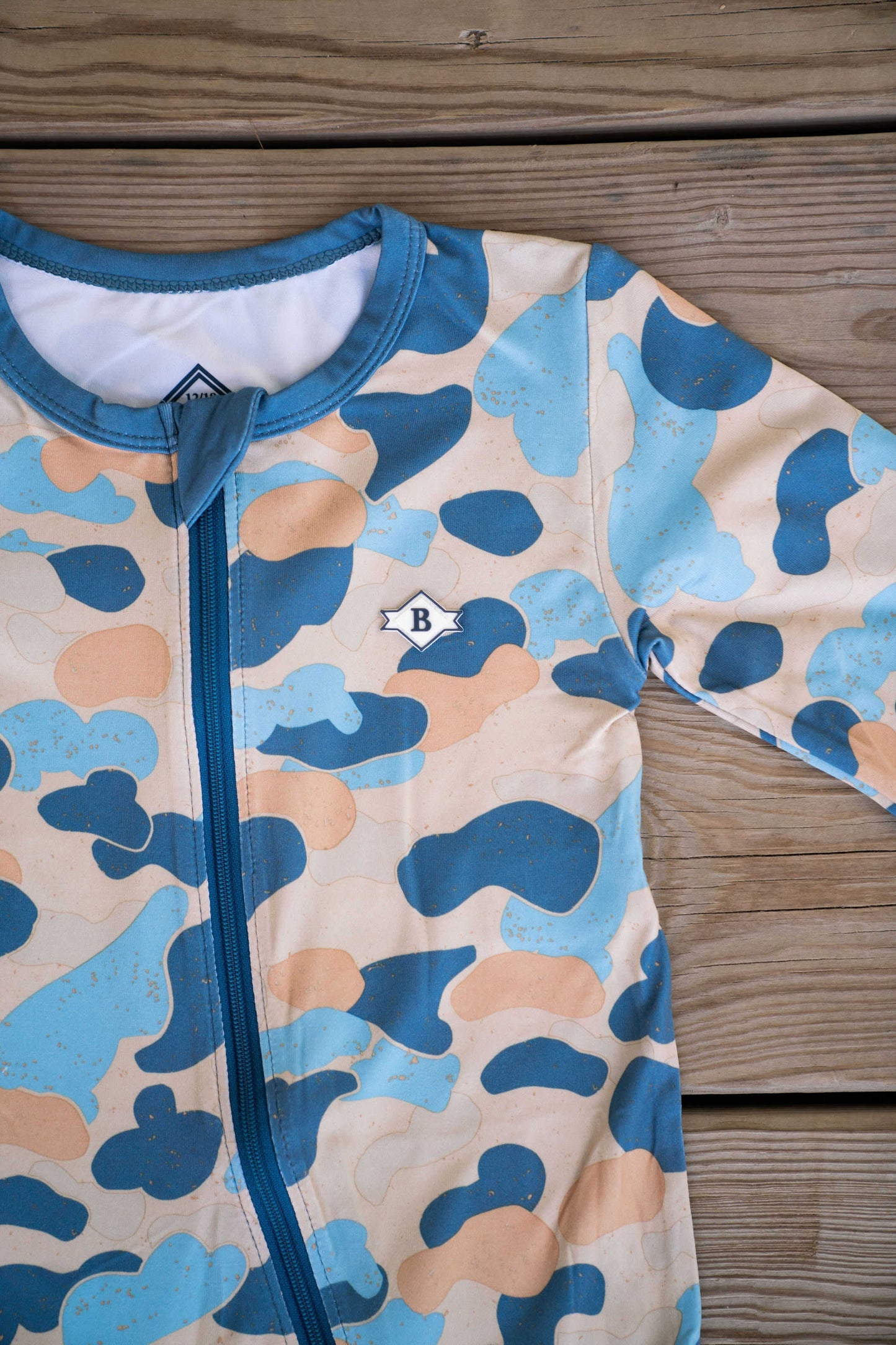 Burlebo Baby Zip Up - Rockport Camo