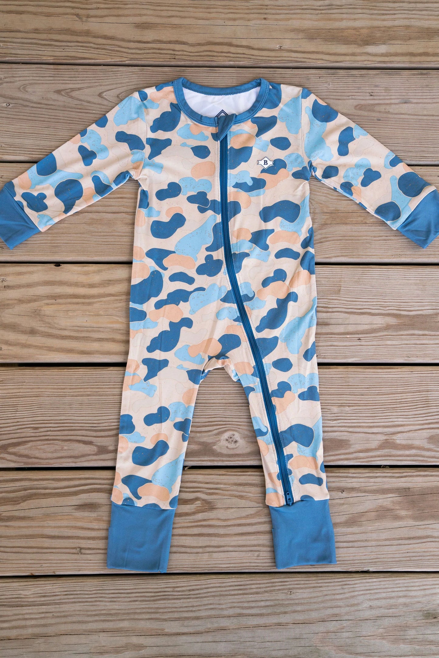 Burlebo Baby Zip Up - Rockport Camo