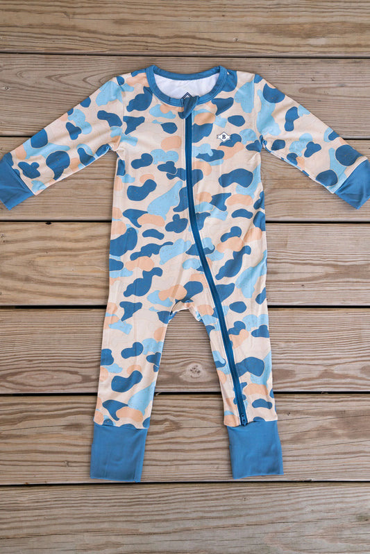 Burlebo Baby Zip Up - Rockport Camo