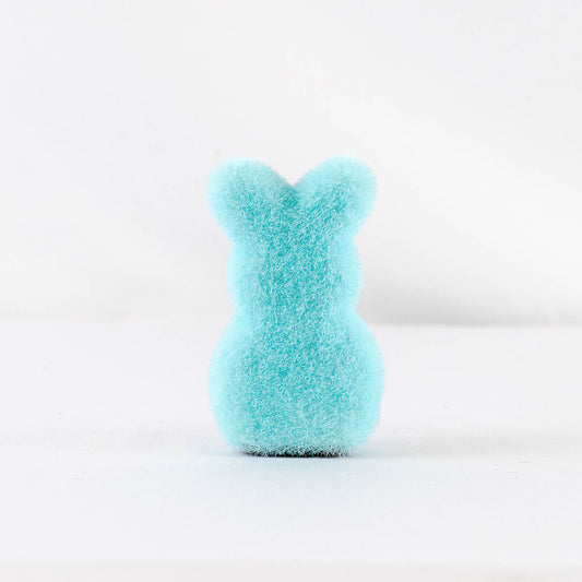 Blue Poppy Bunny Decor