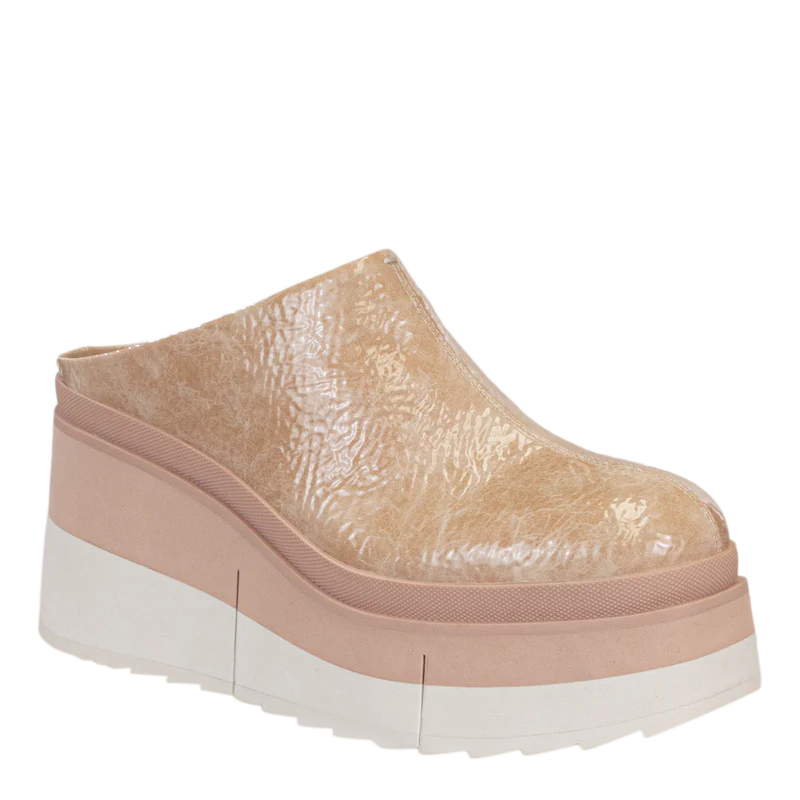Naked Feet Coach Platform Clog