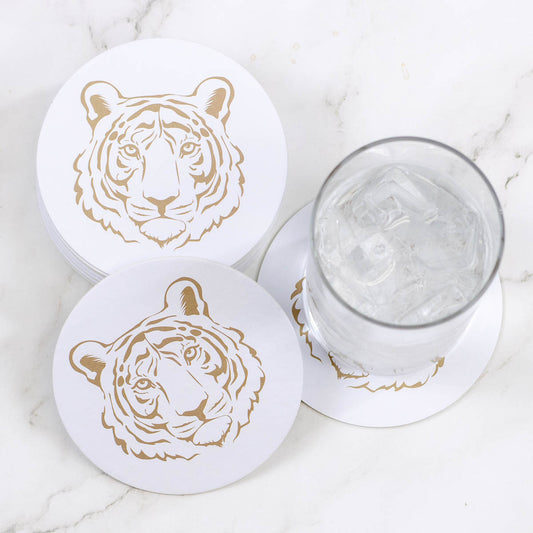 Go Get 'em Tiger Coaster Set