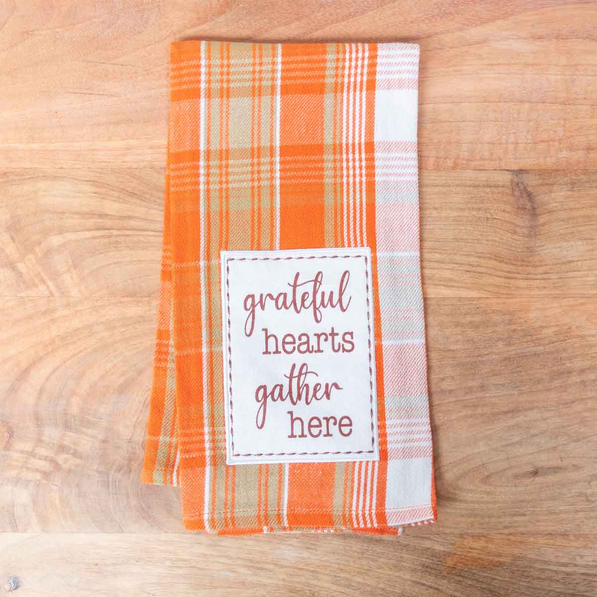 Harvest Plaid Hand Towel