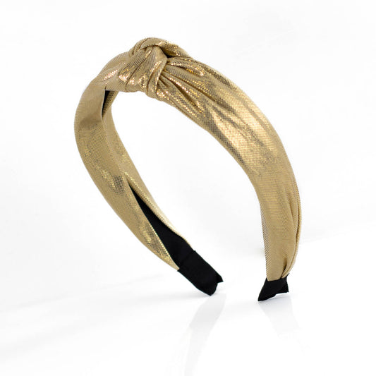 Gold Metallic Headband