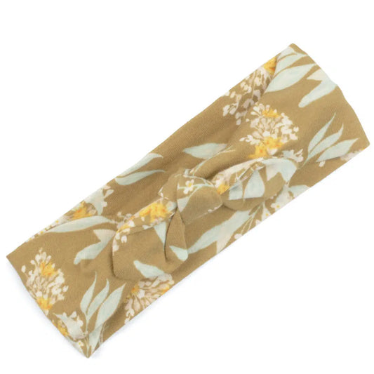 Organic Gold Floral Headband