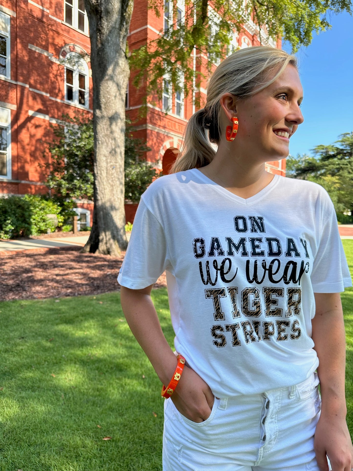 We Wear Tiger Stripes T-Shirt