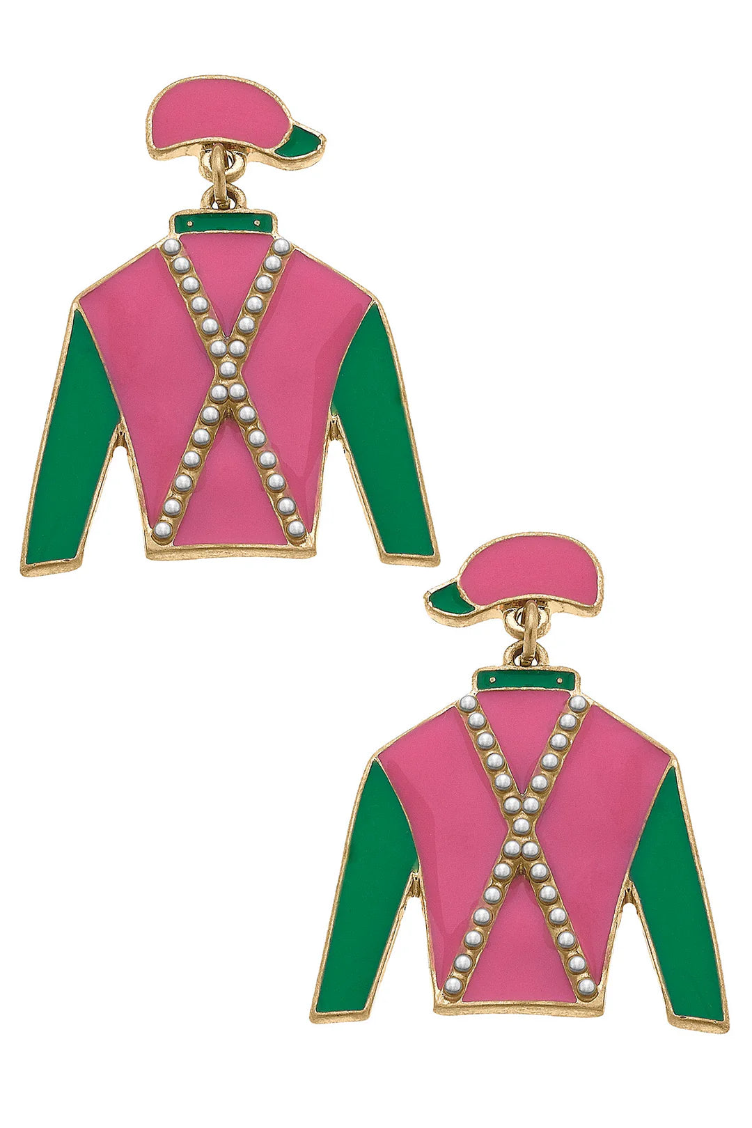 Justify Jockey Drop Earring