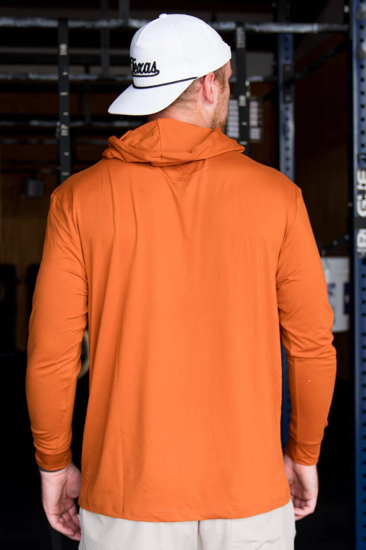 Burlebo Performance Hoodie - Burnt Orange