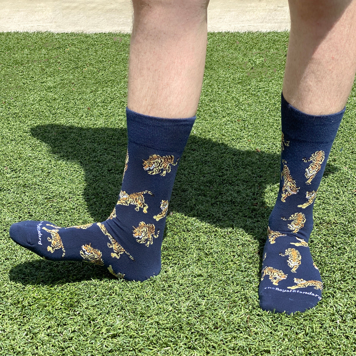 The Royal Standard Men's Go Get Em Tiger Socks – Lily Jane Boutique