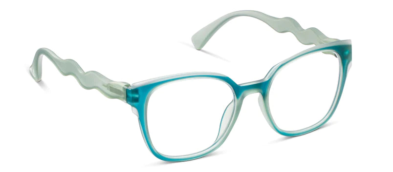 Peepers If You Say So - Teal Reading Glasses