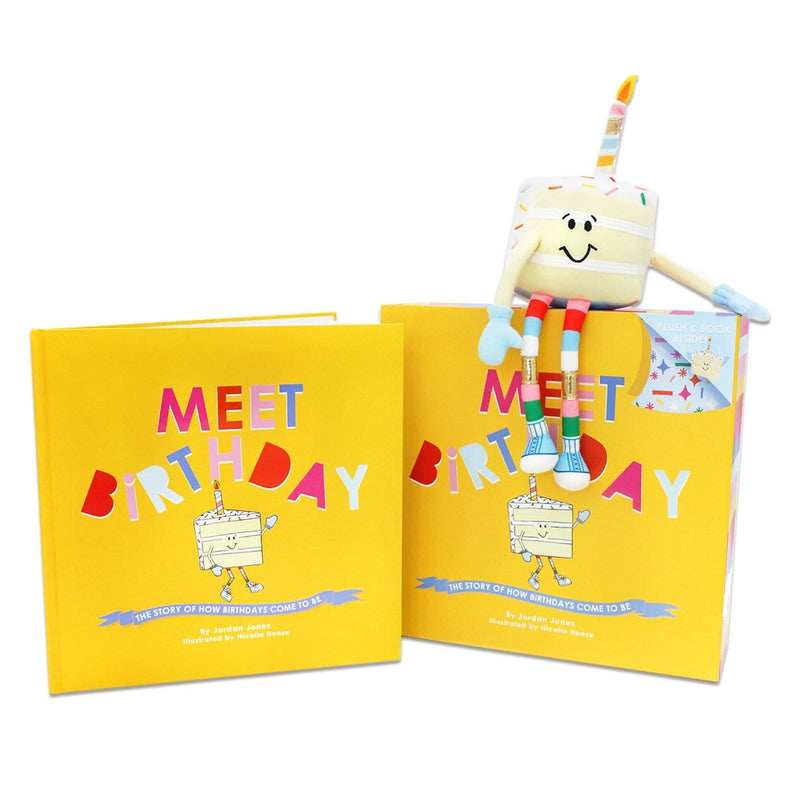 Meet Birthday- Keepsake Gift Book and Plush