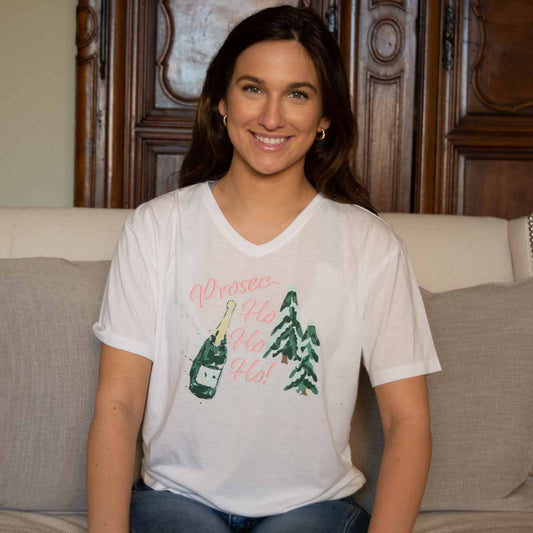 Prosec-HoHoHo V-Neck T-Shirt