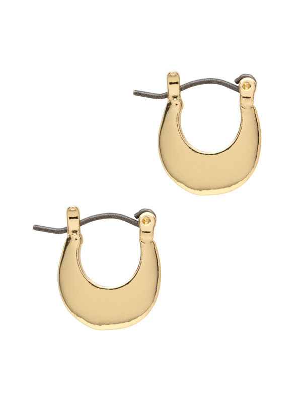 Laura Janelle Mini Cresent Hoop