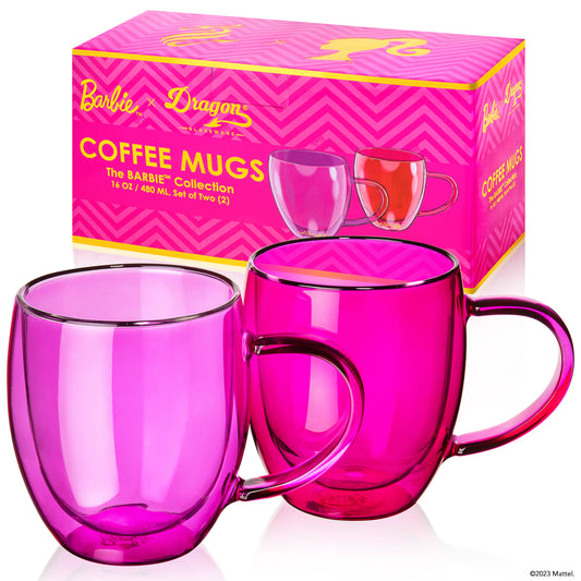 Barbie™ x Dragon Glassware® Coffee Mugs